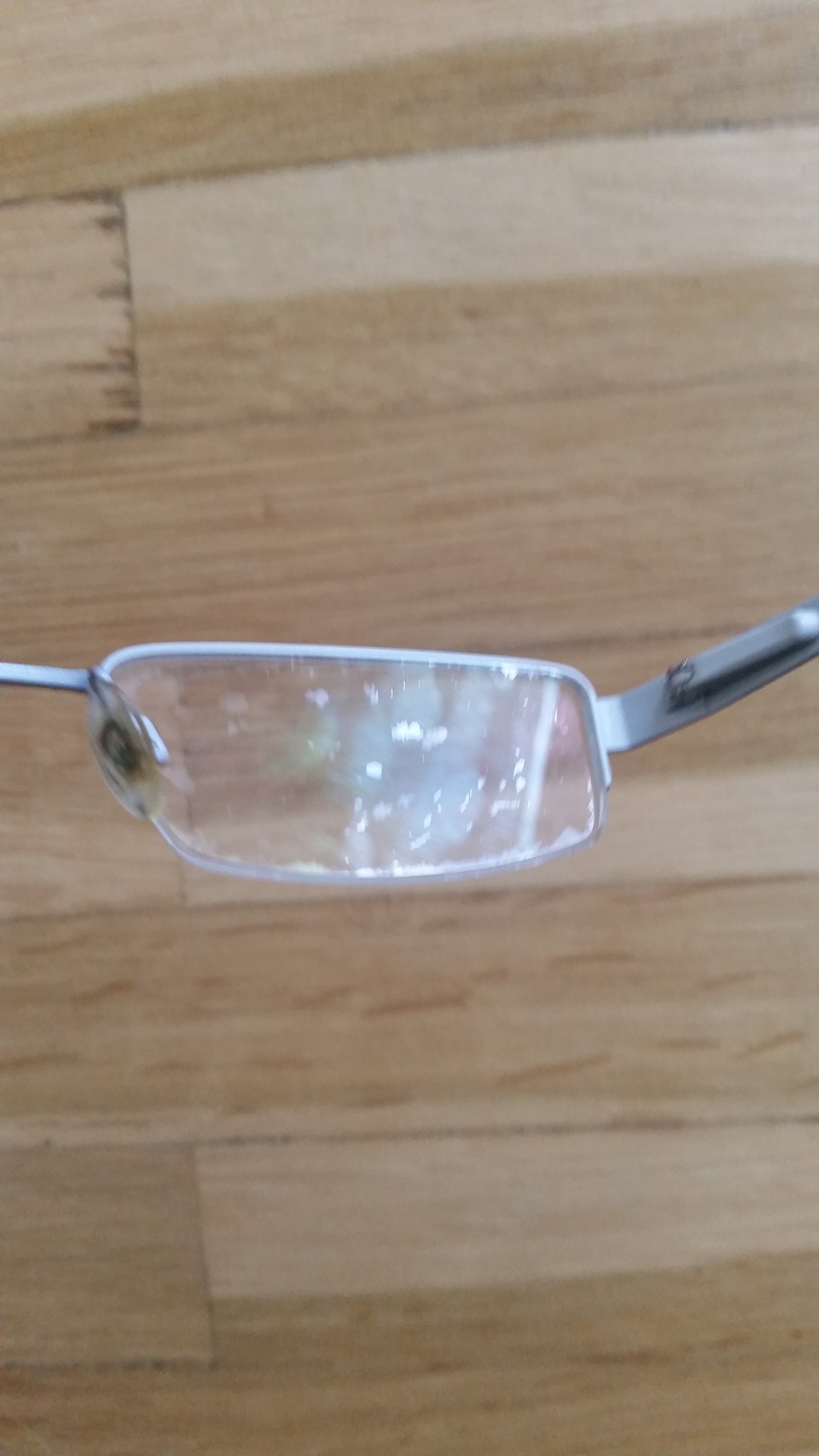 Beschichtung Brillenglas defekt? (Augen, Brille, Glas)