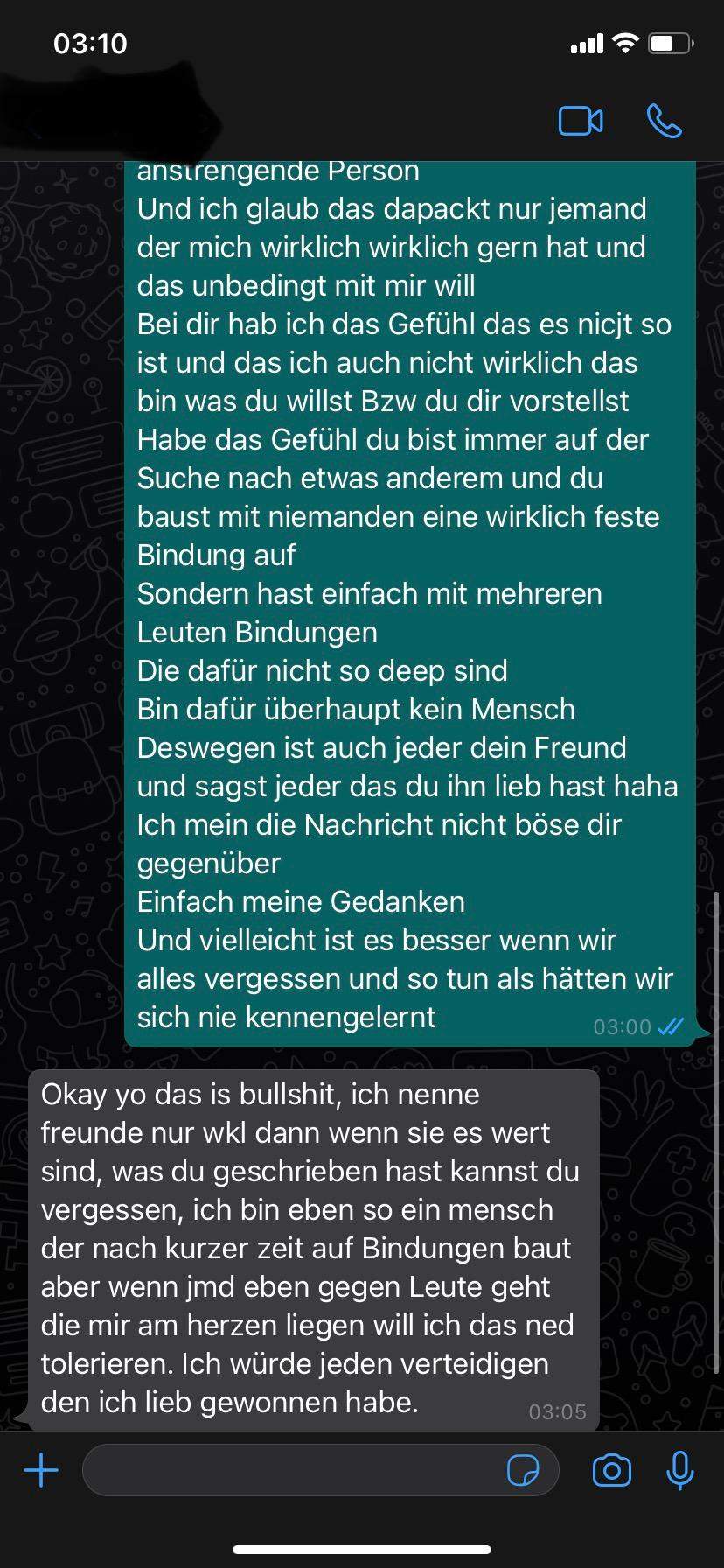 Besser Kontakt abbrechen? (Liebe, Liebe und Beziehung, Freundschaft)