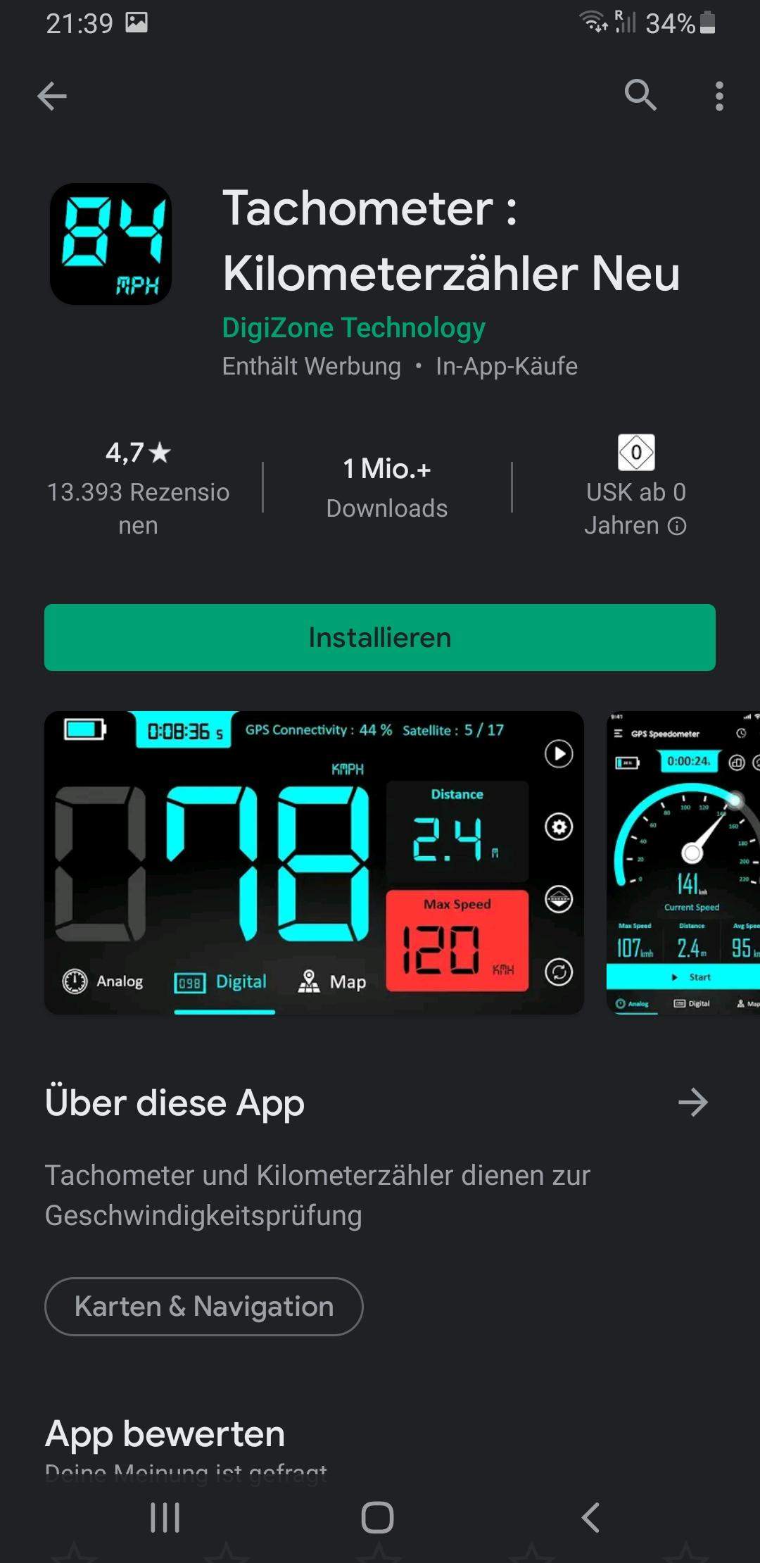 Beste App um mit GPS Geschwindigkeit zu messen? (Technik, Handy,  Technologie)