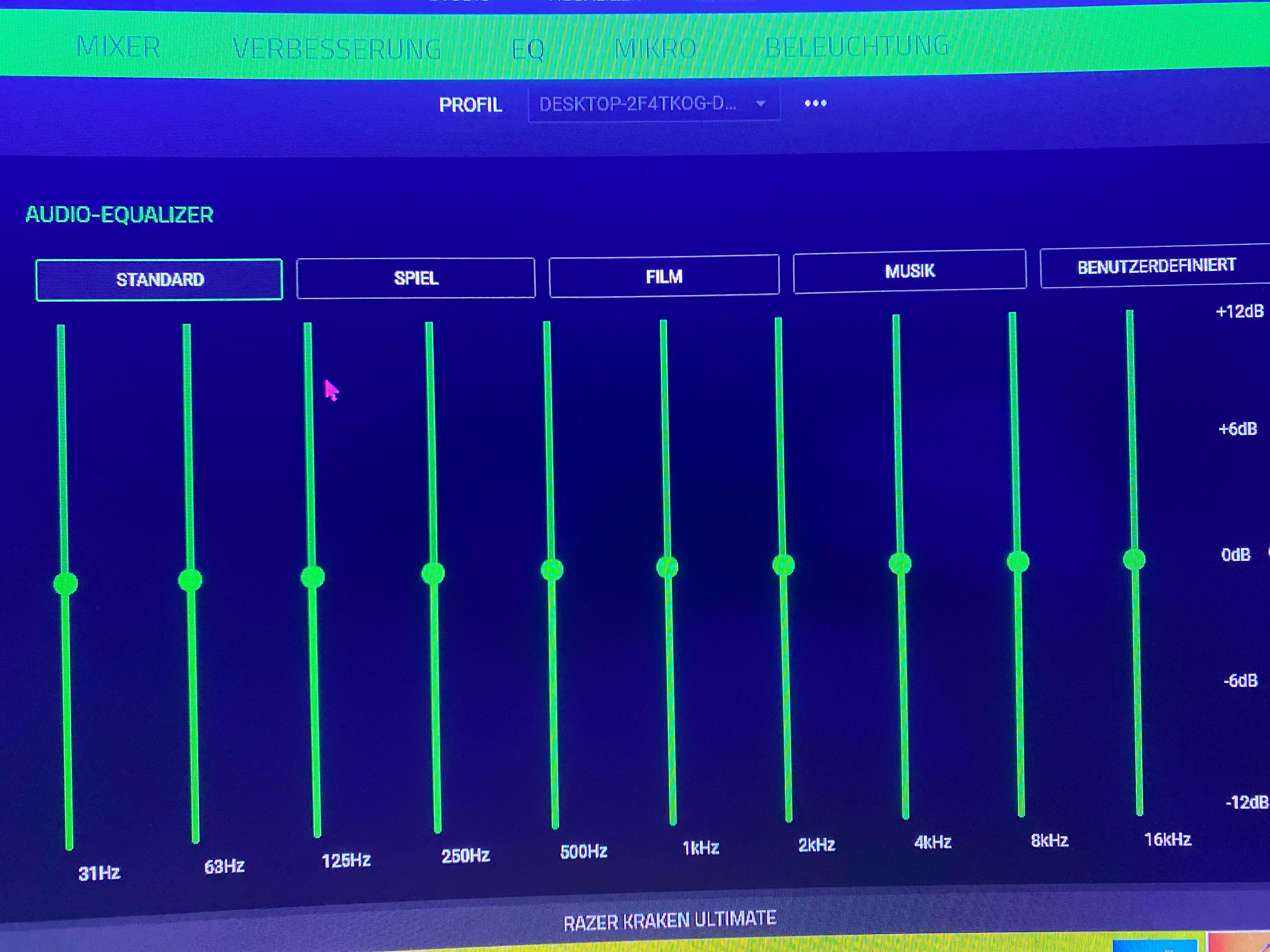 Beste Audio Equalizer Einstellungen? (Computer, Technik, Musik)