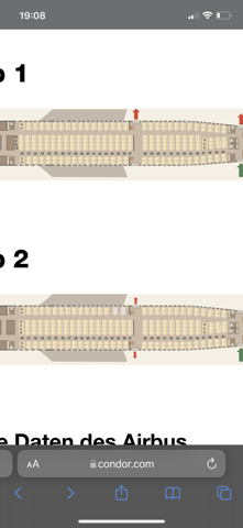 Beste Plätze im Airbus A330-200?