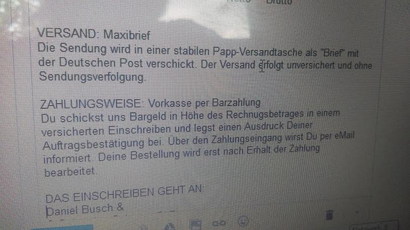 Bestellung - (Internet, online, Bestellung)