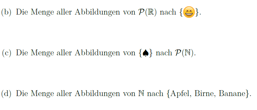 Bestimme ob endlich, unendlich abzählrbar oder unendlich überabzählbar? (mengen)? (Schule ...