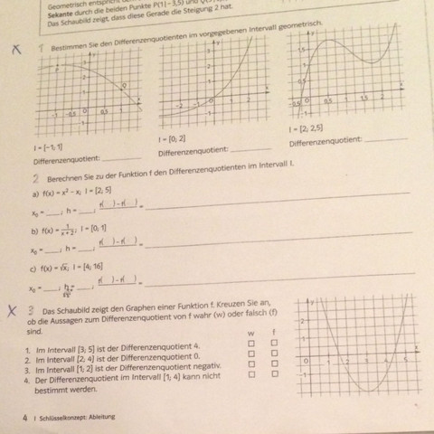 Aufgabe 3 - (Schule, Mathematik, Intervall)