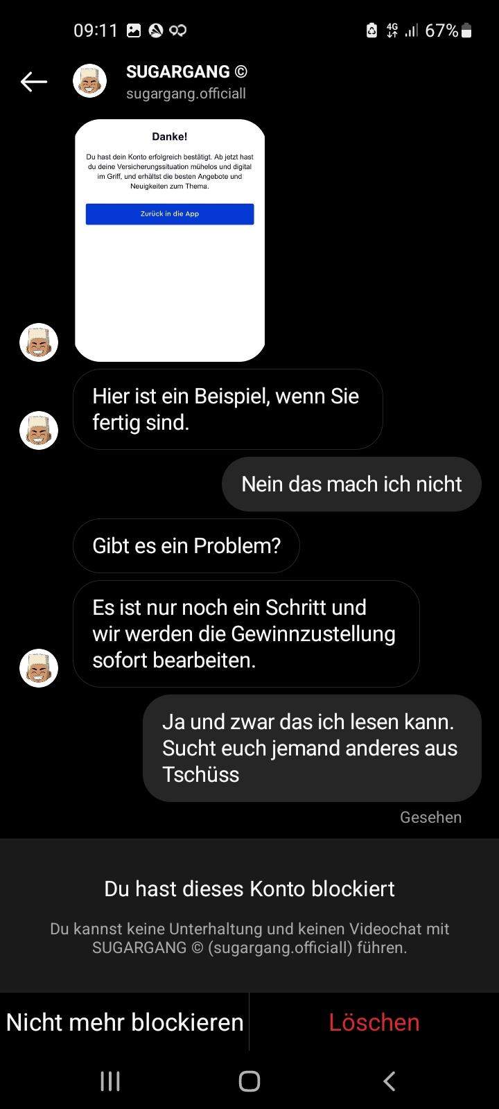 Betrüger Und Screenshots Instagram 8316