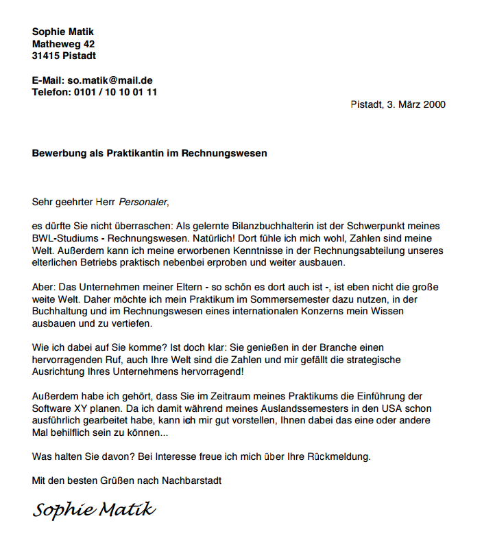 Bewerbung Das Ist Doch Mull Oder Deutsch Praktikum Gymnasium Bewerbungsschreiben Gymnasium Vorlage