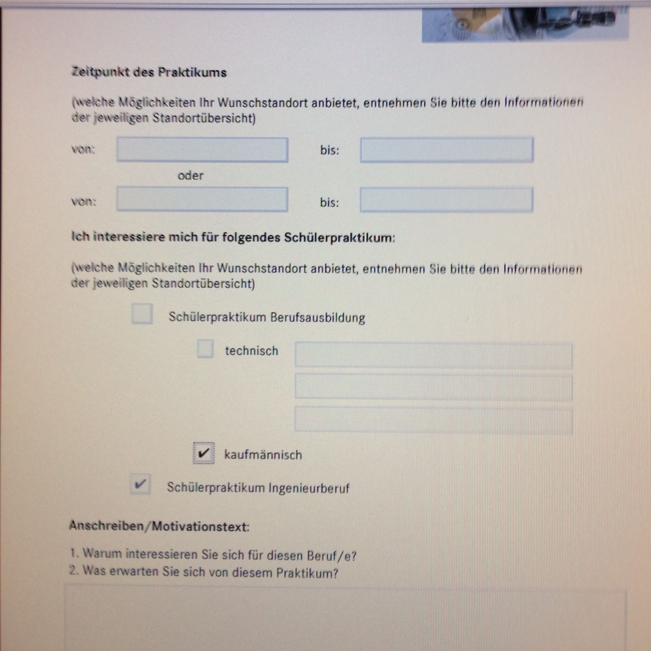 Bewerbung Daimler Mannheim Praktikum Mercedes Benz Schulerpraktikum Anschreiben Daimler