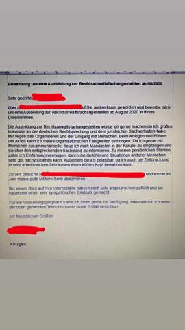 Ist Meine Bewerbung Gut Gelungen Ausbildung Und Studium
