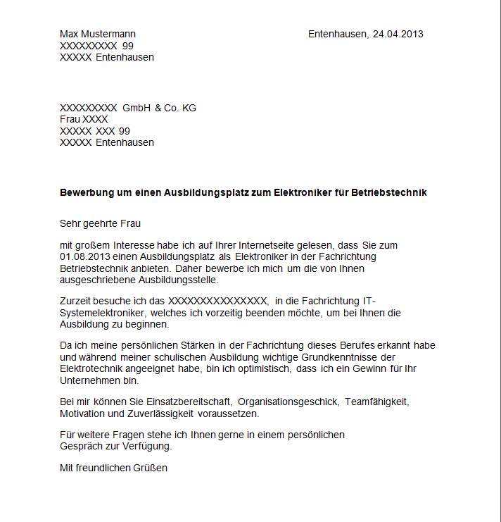 Habt ihr Verbesserungsvorschläge für meine Bewerbung um eine