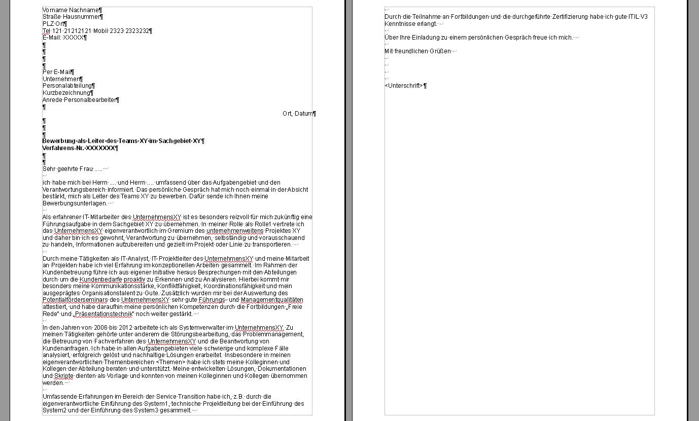 Bewerbungsanschreiben Fur It Team Leitung Stelle Bewerten Bewerbung Anschreiben Bewerbung It