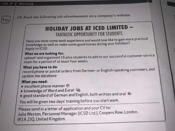 Bewerbungsschreiben englisch? (Schule, Ausbildung und Studium, Arbeit)