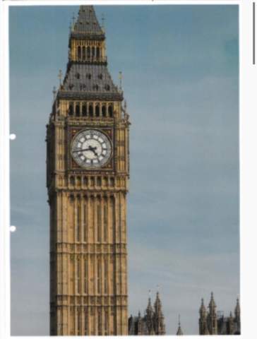Big Ben Turm bild auf english beschreiben?