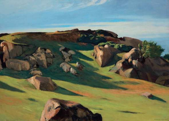 Bild Interpretation "Cape Ann Granite" von Edward Hopper?