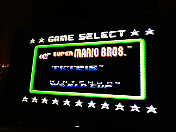 Bild von der NES Konsole hat falsche Farben, wieso?