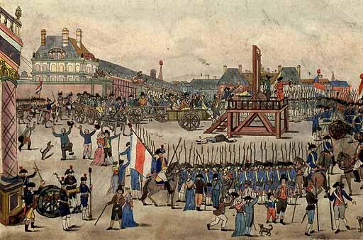 Hinrichtung Robespierres - (Geschichte, französische Revolution)