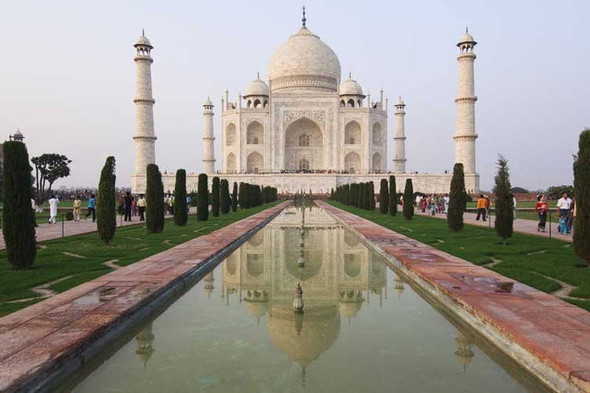 Taj mahal  - (Englisch, Bildbeschreibung)