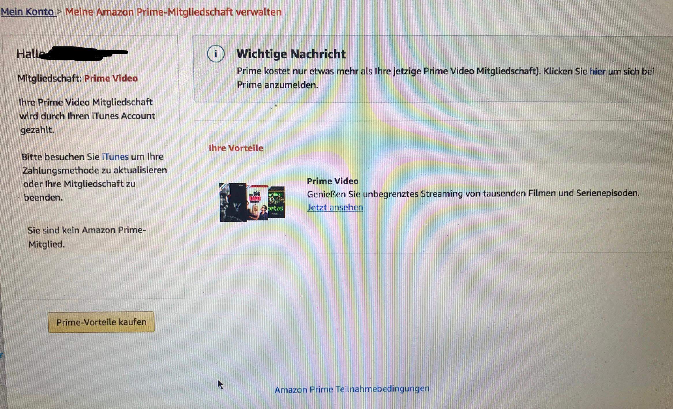 Bin ich ein Amazon Prime Mitglied? (Filme und Serien, Serie, Amazon