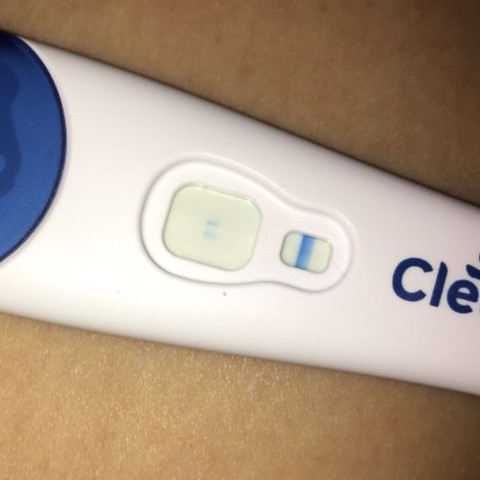 Das ist der Test der zweite strich sein sollte falls schwanger sind blaue pu - (Schwangerschaft, schwanger, Baby)