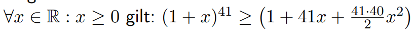 Binomischer Lehrsatz? (Computer, Mathematik, Binomische Formeln)