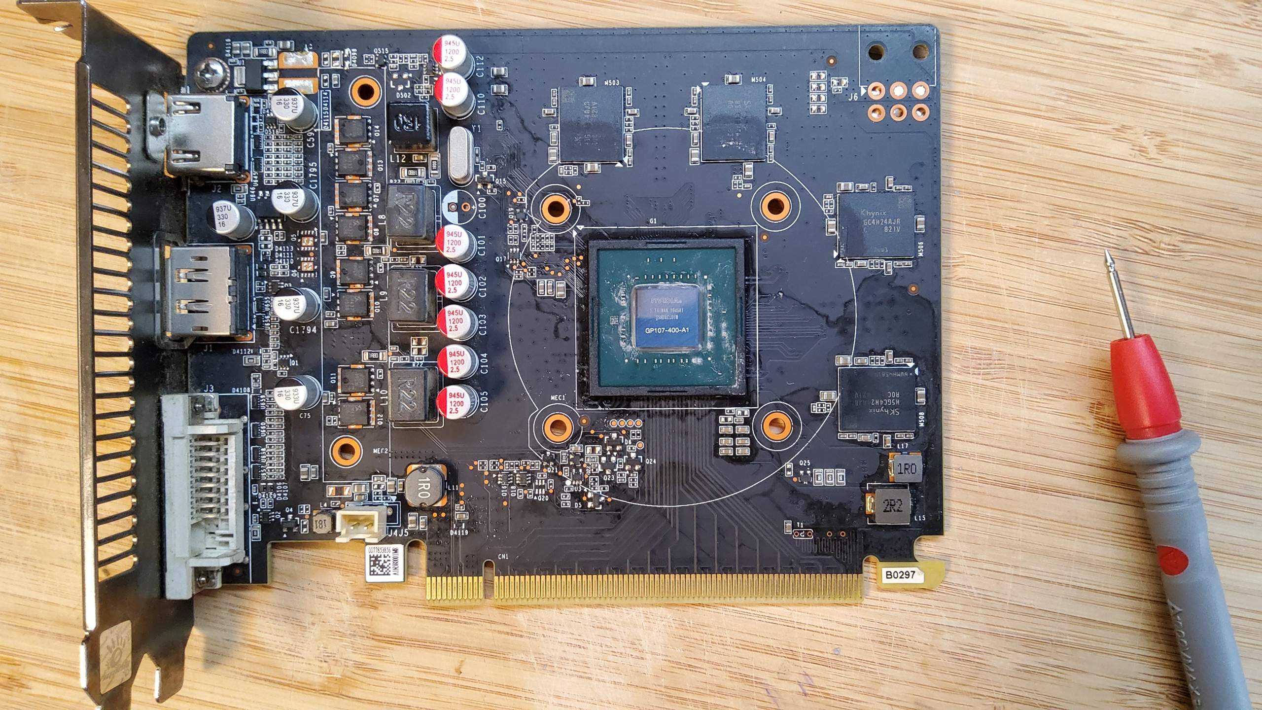 BIOS Chip auf gtx 1050 ti von Manli? (Gaming PC, Reparatur, GPU)