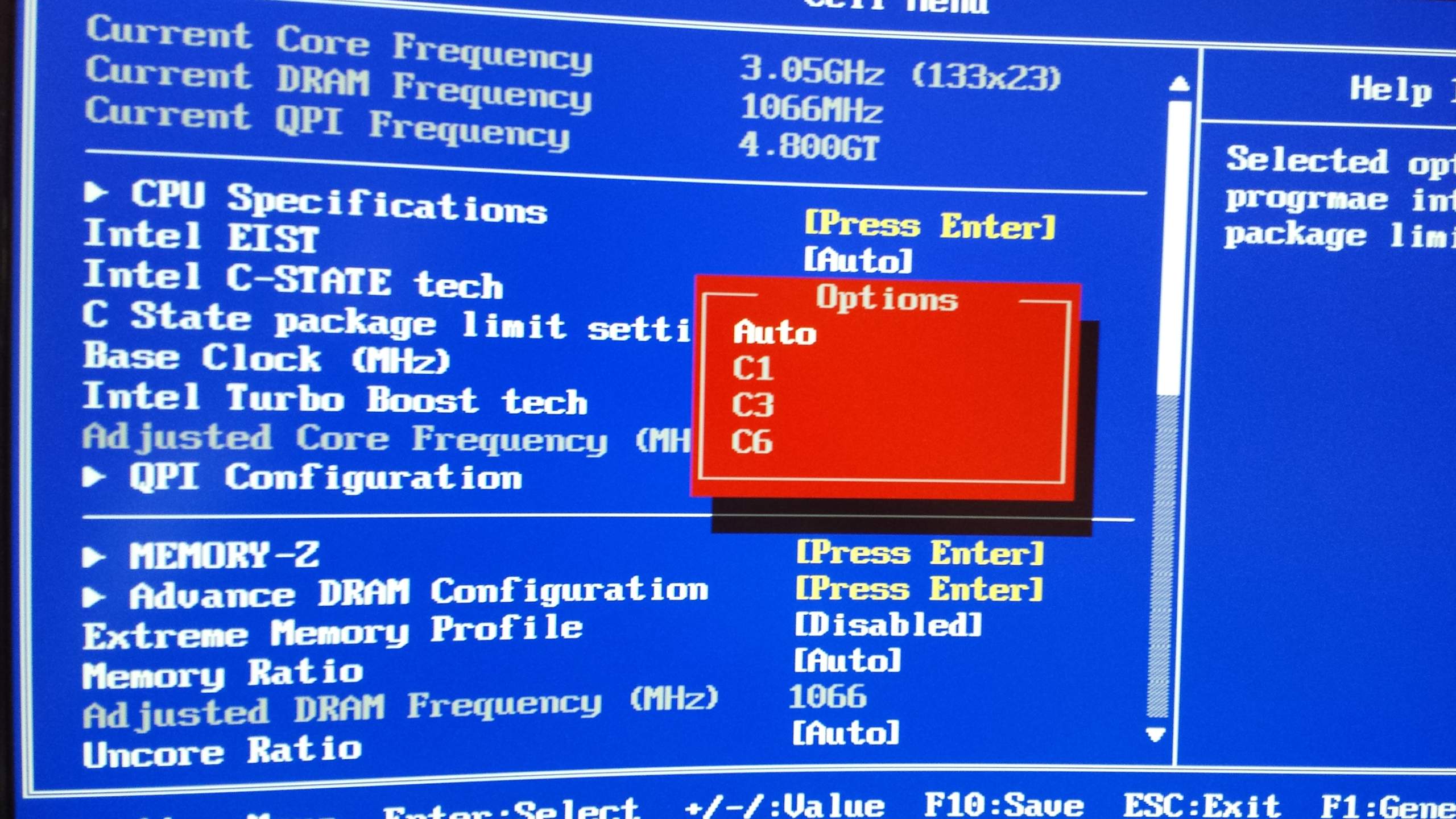 Bios Cstate setting? Technik, PC)