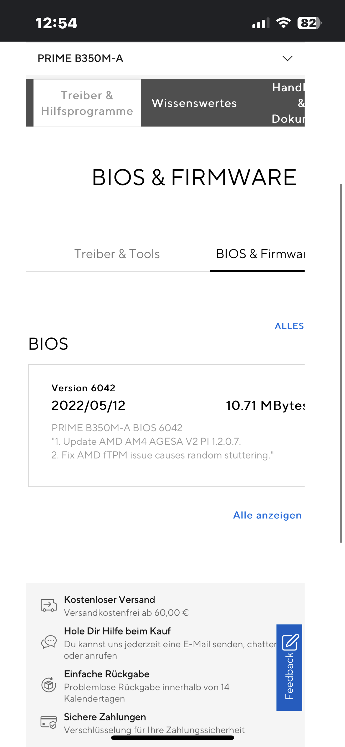 BIOS-Update zurücksetzen? (PC, Windows, Gaming PC)