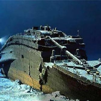 Bismarck Wrack im Vergleich zur Titanic? (Seefahrt)
