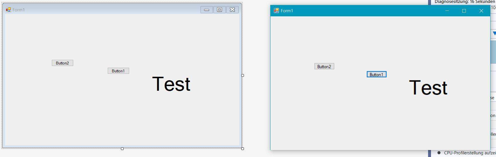 Bisual Studio Programm Unscharf? (Programmiersprache, Visual Studio, vb ...