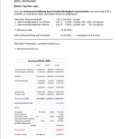 Hardcopy Mail - (Steuern, Steuerrecht)