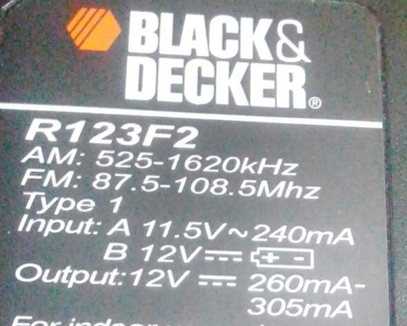 Black & Decker Akkuschrauber Pinbelegung Stromversorgung?