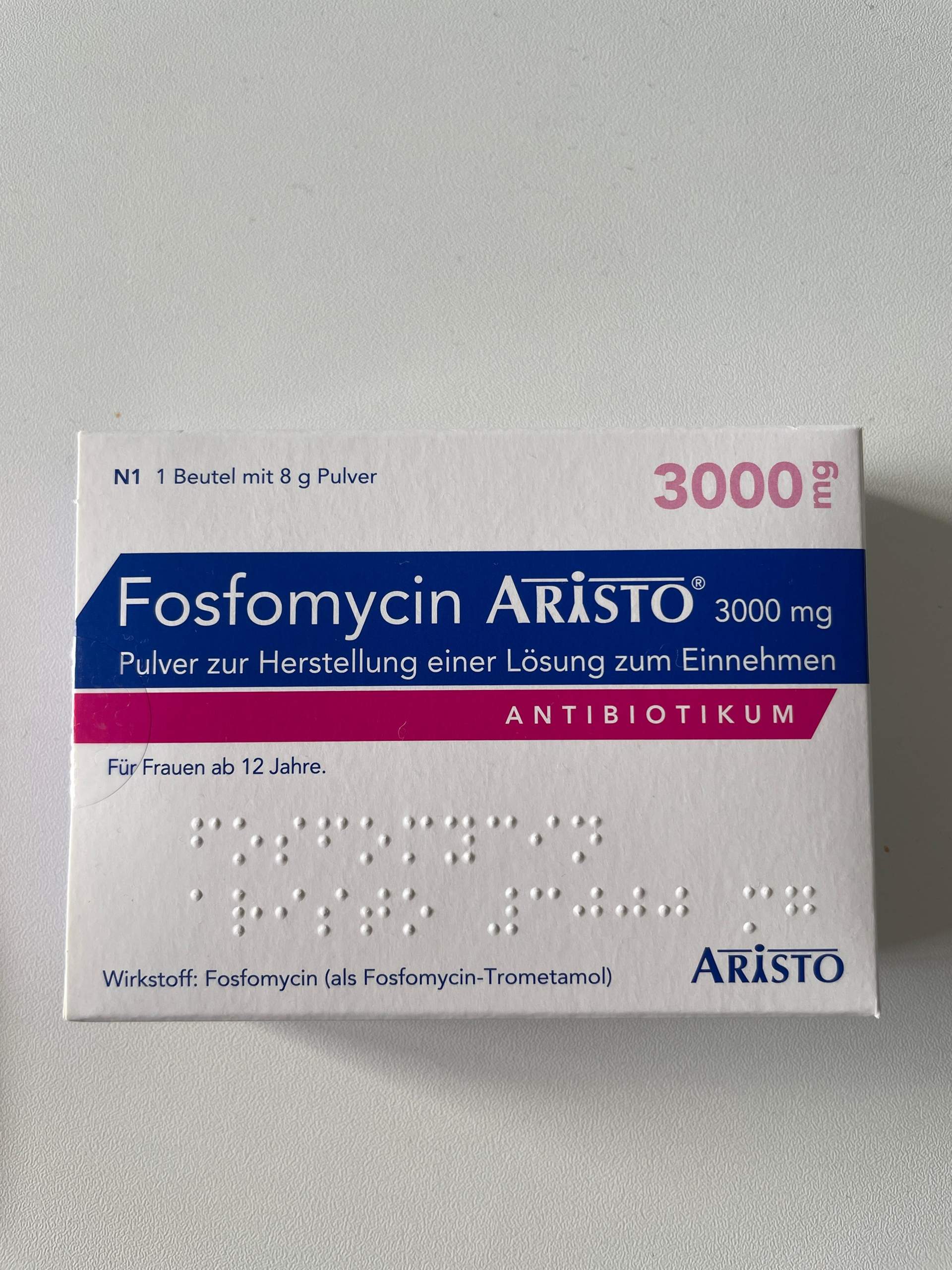 Blasenentzündung mit Fosfomycin wann verbesserung? (Gesundheit und