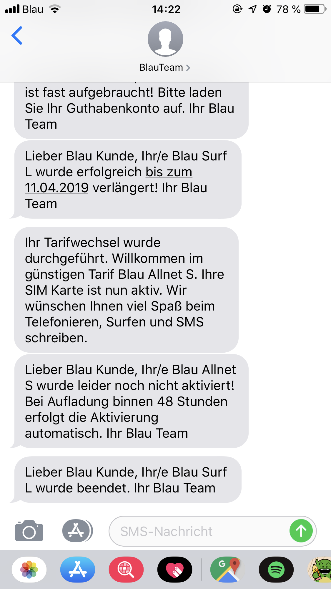 Blau de Guthaben verlängert nicht? (Handy, Smartphone, guthaben-aufladen) Blau de Guthaben verlängert nicht? (Handy, Smartphone, guthaben-aufladen)