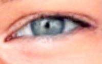 Blau oder graue Augen?