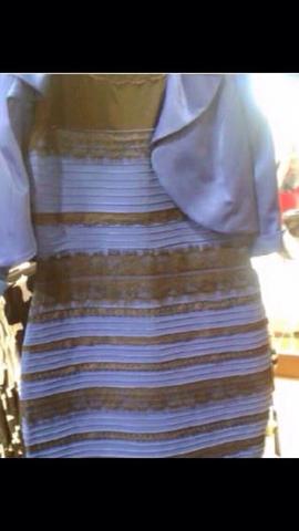 Blau Schwarz Gold Weiss Erklarung Kleid