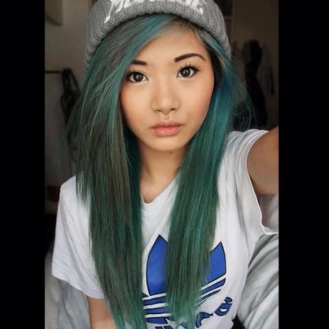 Wie hat sie ihre Haare GENAU SO hinbekommen? - (Haare, Beauty, Haarfarbe)