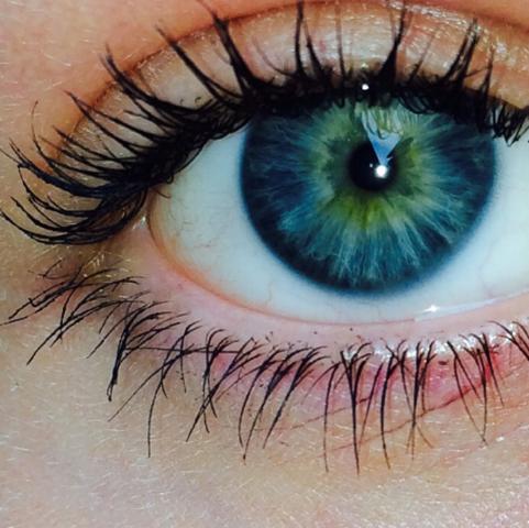 Blau Grune Augen Danke