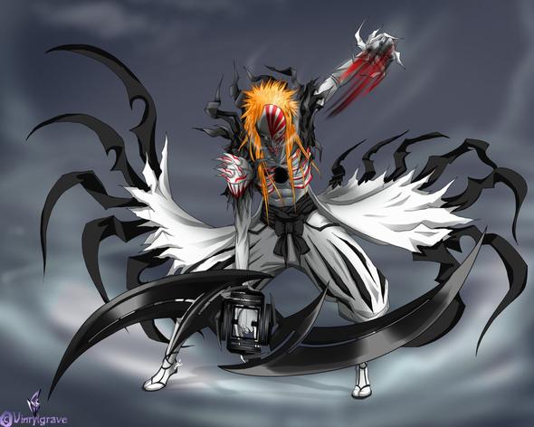 Bleach Wie Heisst Die Form Von Ichigo Kurosaki Und Wannt Taucht Sie Auf Folge Anime Manga