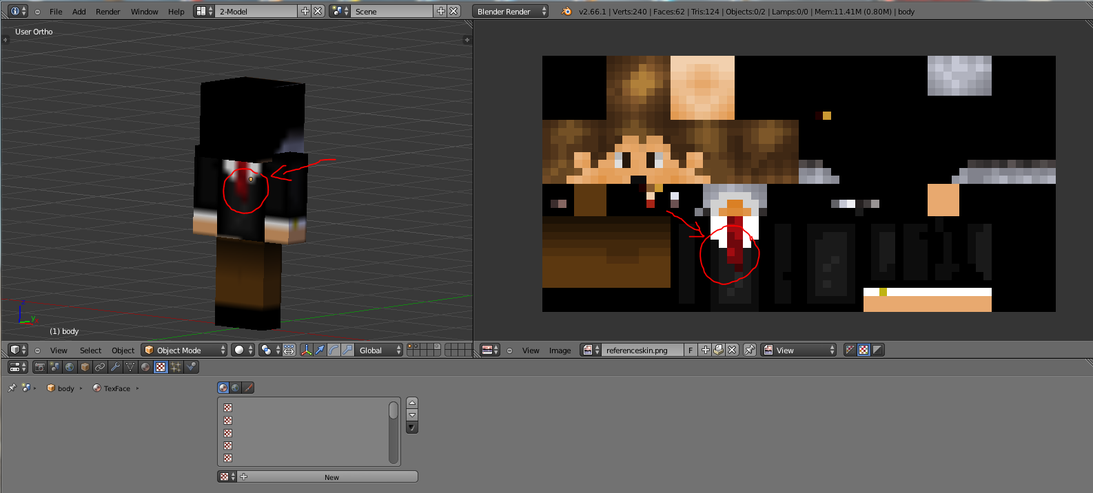 Blender Minecraft Skin Wird Unscharf Dargestellt Animation 3d Texturen