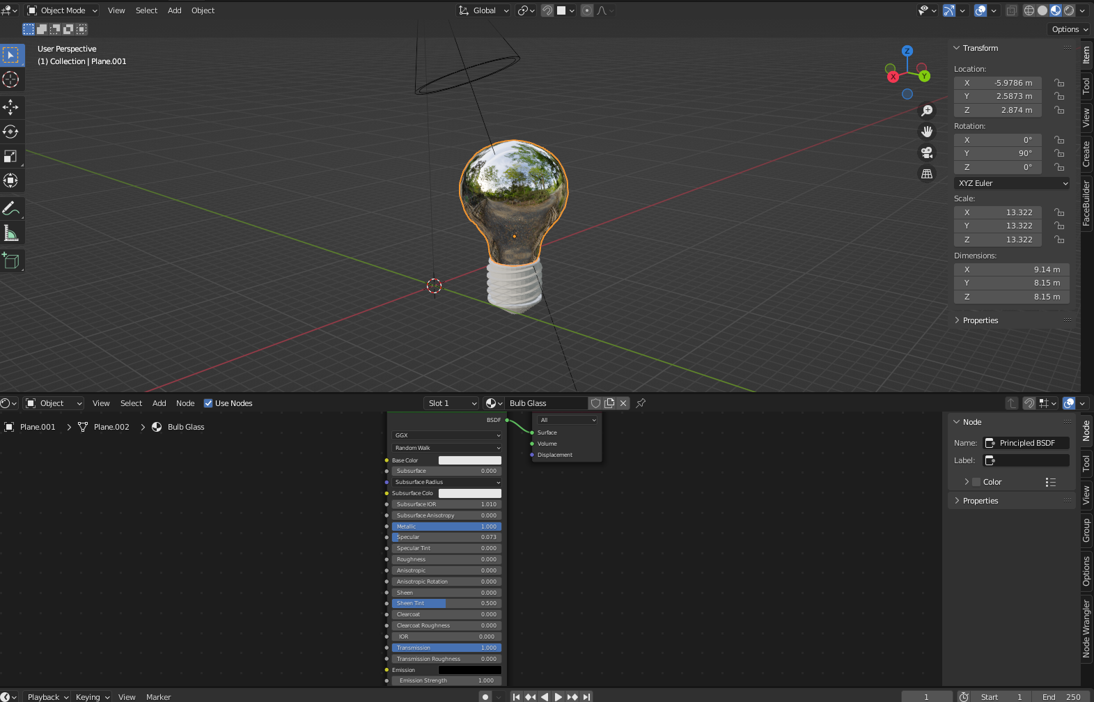 Blender Transmission funktioniert nicht? (Technik)
