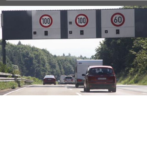 Blitzer Auf Der A3 Bei Diez Autobahn