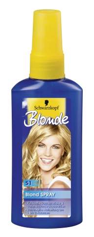 Spray haare blond braune 
