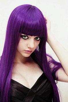 lila - (Haare, Haarfarbe, lila)
