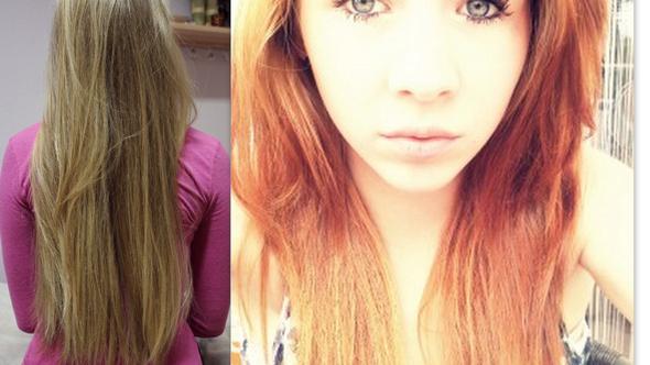 Blonde Haare Orange Farben Aussehen Rote Haare Haarefarben