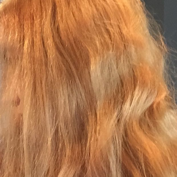 Blondierte Haare Farben Gelb Orange Blond Drogerie