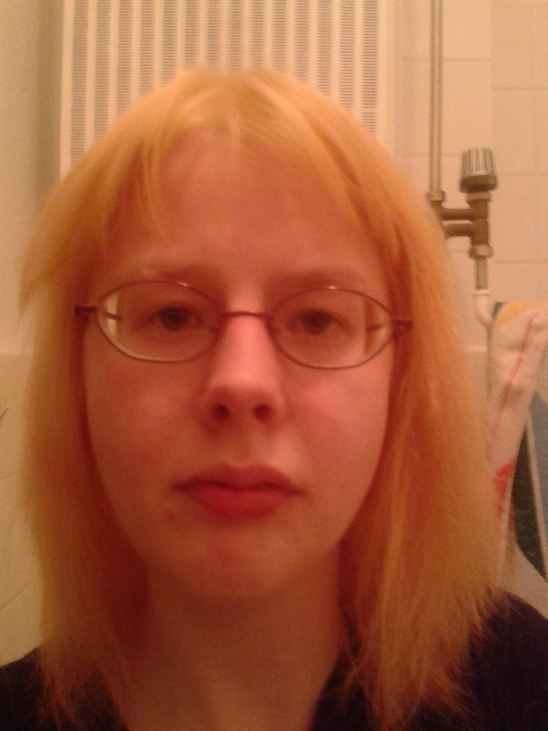 blondierte haare schoko braun farben