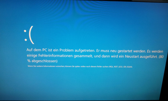 Dies ist eine der Fehlermeldungen - (Computer, Fehlermeldung)