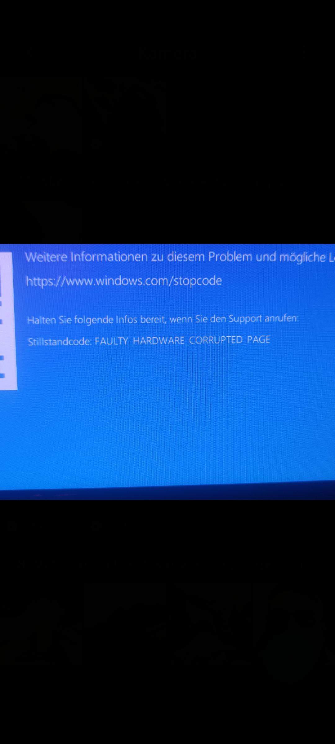 Screen Getting Corrupted Blue Screen Of Death Windows 10 Faulty Hardware Corrupted Page at ...