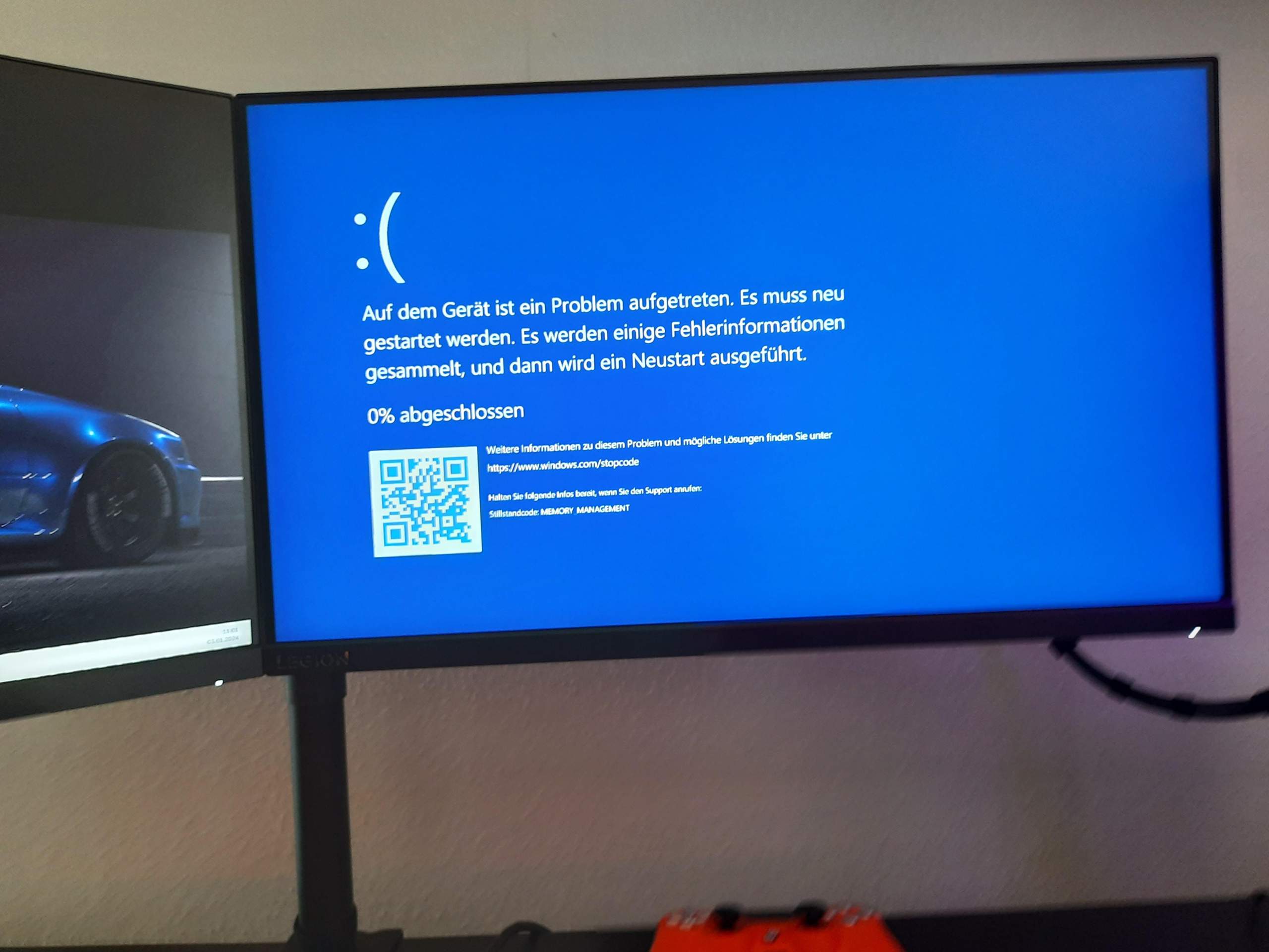 Bluescreen bei 0%? (Microsoft, Windows 11)