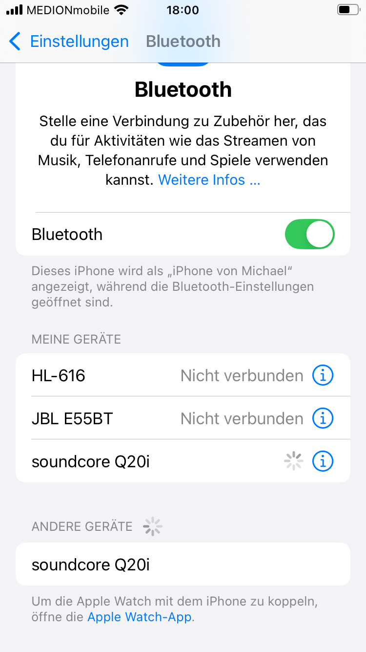 Bluetooth Kopfhörer In Ear Lädt Nicht Mehr