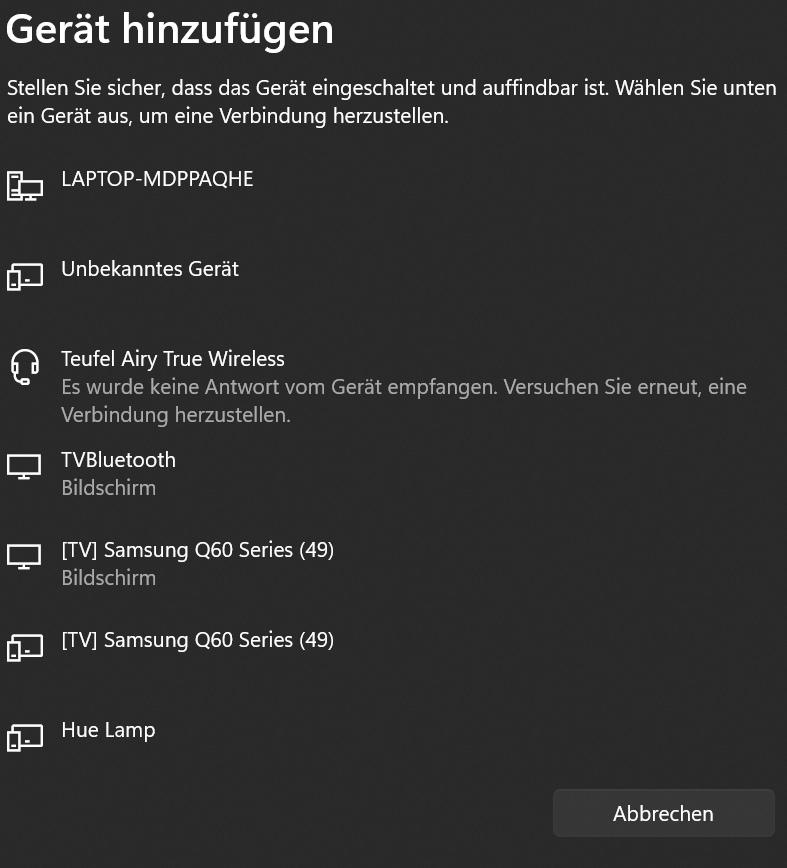 Bluetooth Verbindung Funktioniert unter Windows 11 nicht (Gerät)? (Technik, PC, Laptop)